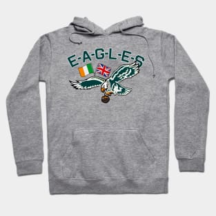 UK IRL Eagles Old School EAGLES Hoodie